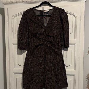 Universal Thread Black and Brown Mini Dress